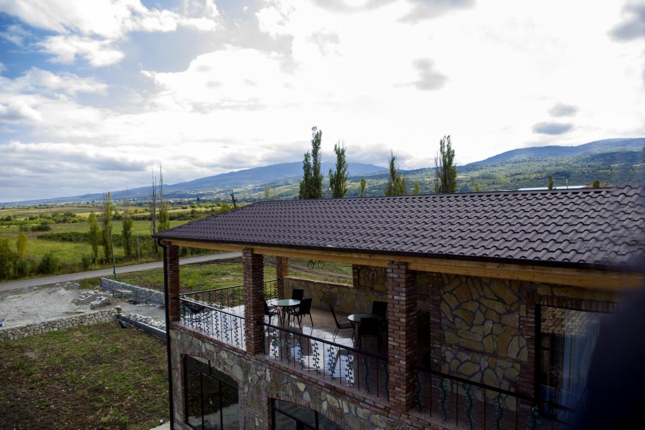 Bekas Wine Cellar Hotel Akhmeta Bagian luar foto