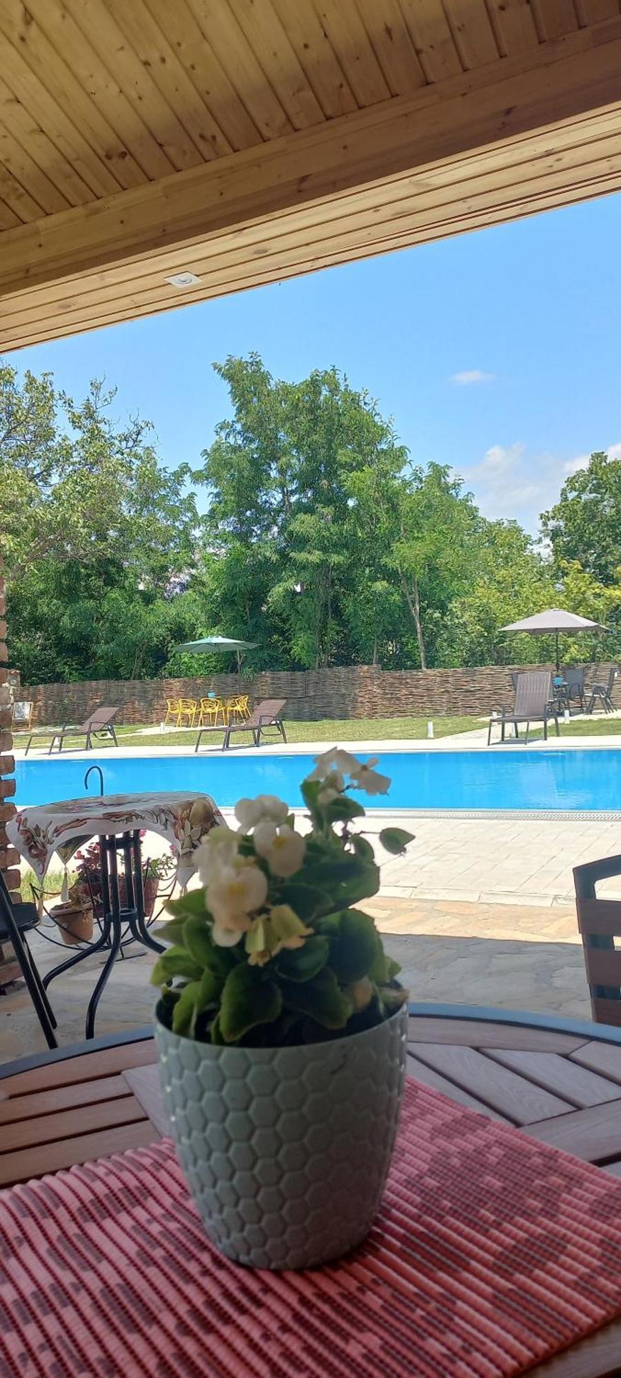 Bekas Wine Cellar Hotel Akhmeta Bagian luar foto